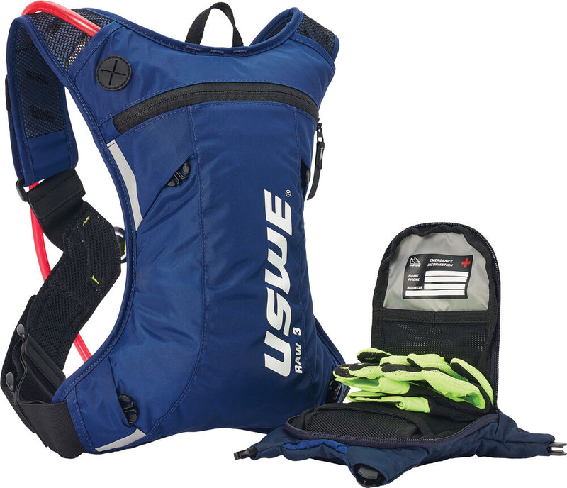 USWE MOTO HYDRO RAW 3  2.0L HYDRATION PACK PNP TUBE