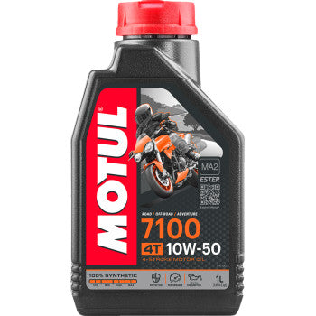 Motul 7100 4T Synthetic Oil - 10W-50