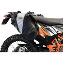 Hurricane Dual Sport Saddlebags - Black/Gray