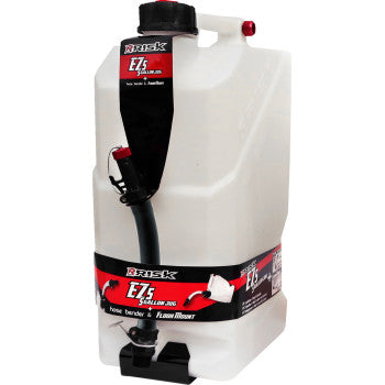 Risk Racing EZ5 Combo - 5 Gallon Utility Jug w/"Black Edition" Premium Hose Bender & Floor Mount