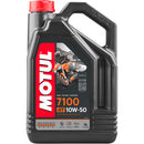 Motul 7100 4T Synthetic Oil - 10W-50